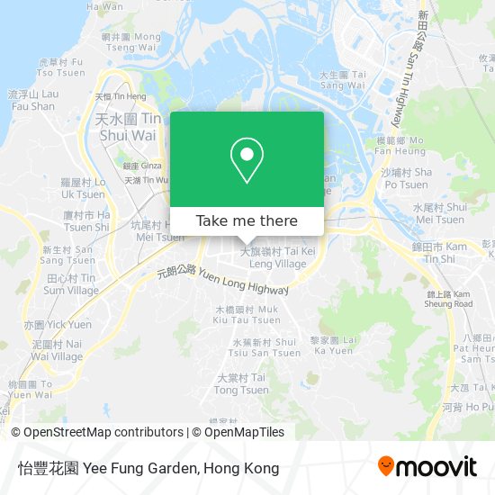 怡豐花園 Yee Fung Garden map