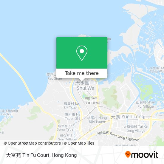 天富苑 Tin Fu Court map