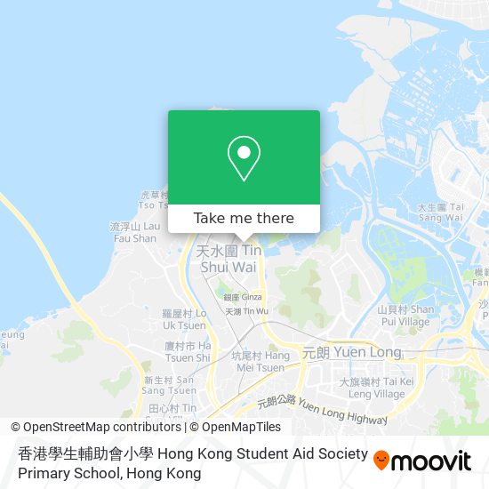 香港學生輔助會小學 Hong Kong Student Aid Society Primary School map