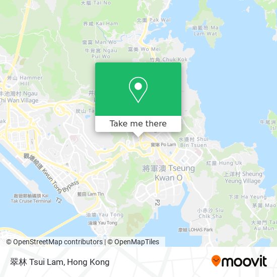 翠林 Tsui Lam map