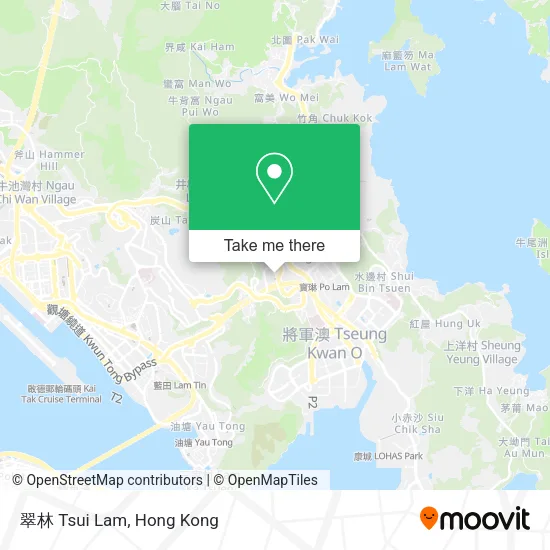 翠林 Tsui Lam map