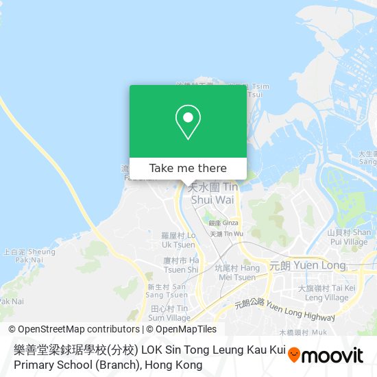 樂善堂梁銶琚學校(分校) LOK Sin Tong Leung Kau Kui Primary School (Branch) map