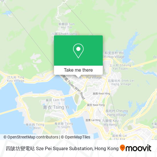 四陂坊變電站 Sze Pei Square Substation map