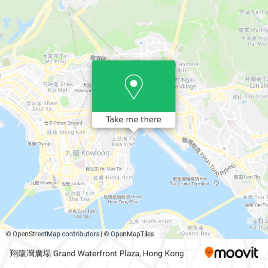 翔龍灣廣場 Grand Waterfront Plaza map