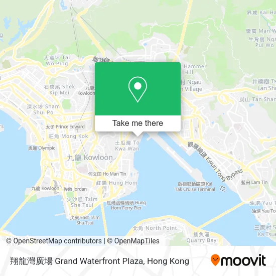 翔龍灣廣場 Grand Waterfront Plaza地圖
