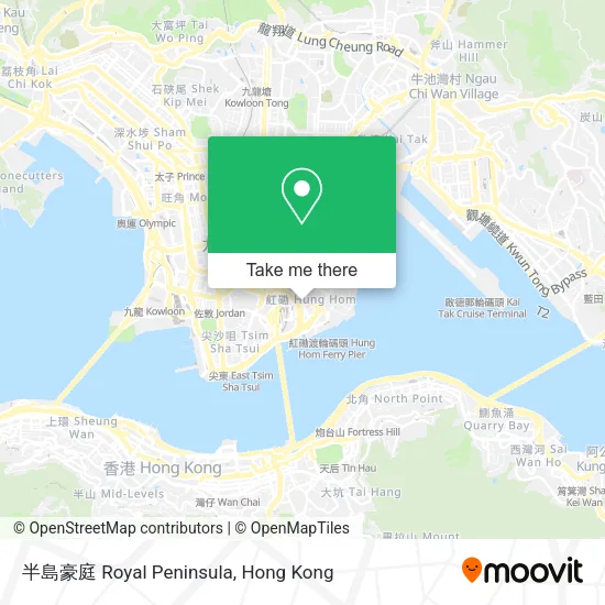 半島豪庭 Royal Peninsula map