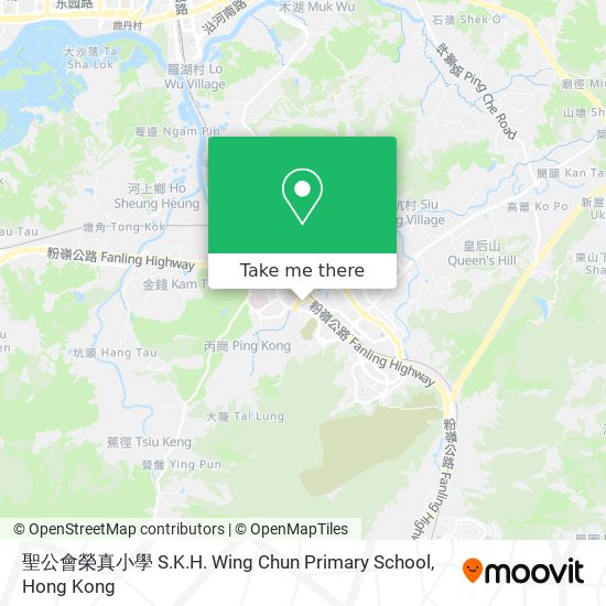 聖公會榮真小學 S.K.H. Wing Chun Primary School map