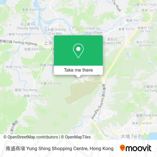 雍盛商場 Yung Shing Shopping Centre map