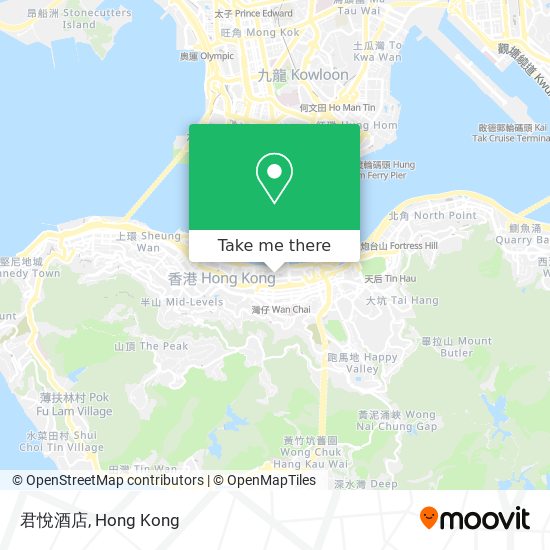 君悅酒店 map