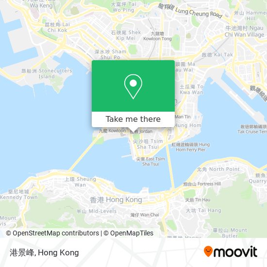港景峰 map