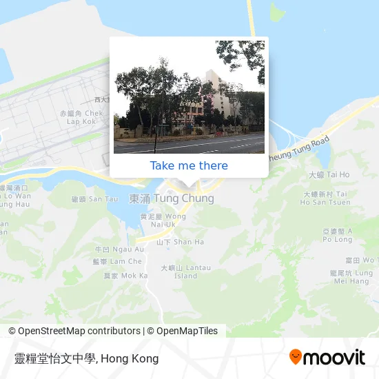 靈糧堂怡文中學地圖