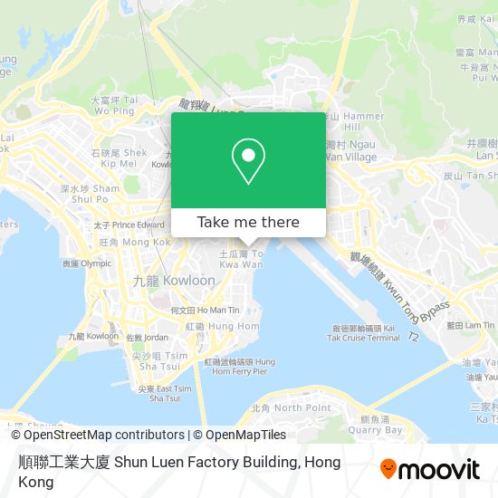 順聯工業大廈 Shun Luen Factory Building map