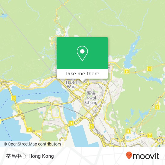 荃昌中心地圖