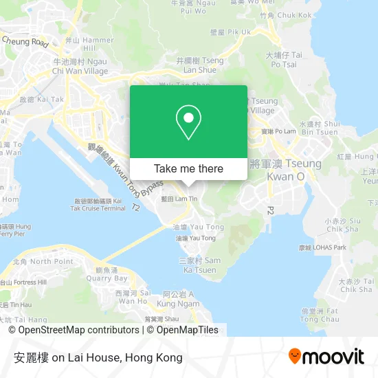 安麗樓 on Lai House map
