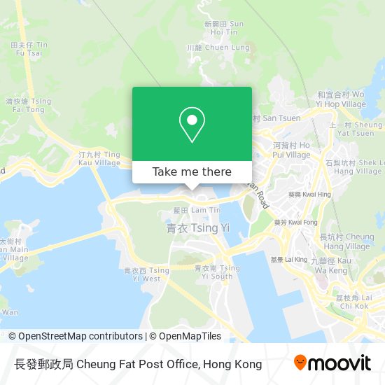 長發郵政局 Cheung Fat Post Office map