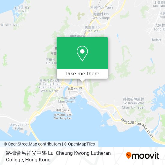 路德會呂祥光中學 Lui Cheung Kwong Lutheran College map