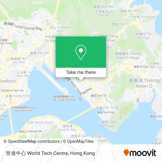 世達中心 World Tech Centre map