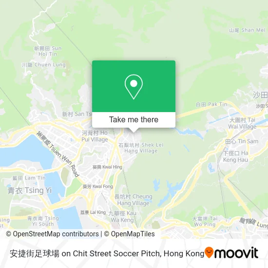 安捷街足球場 on Chit Street Soccer Pitch map