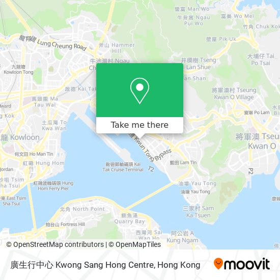 廣生行中心 Kwong Sang Hong Centre map