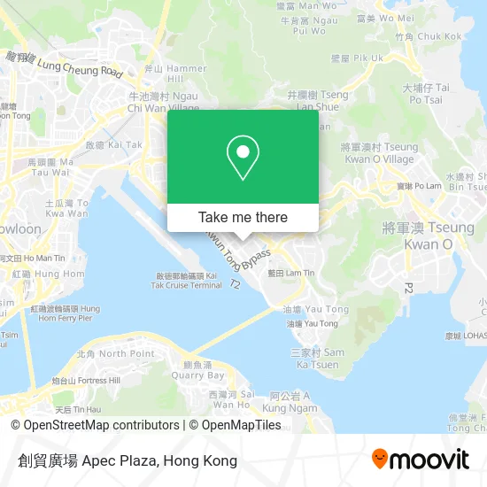 創貿廣場 Apec Plaza map