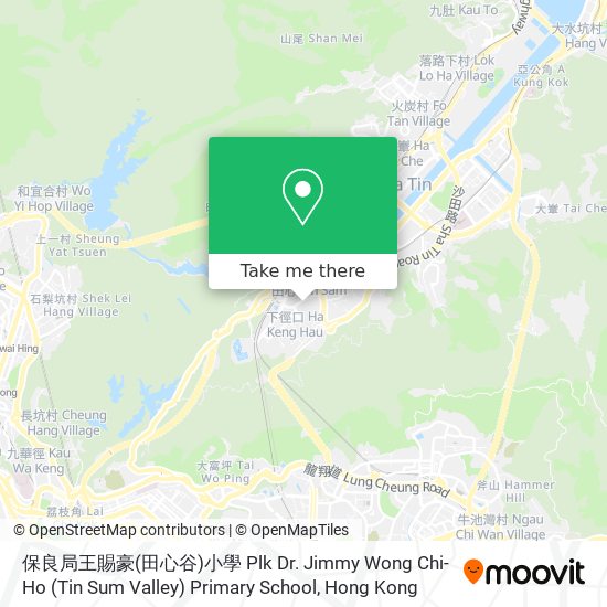保良局王賜豪(田心谷)小學 Plk Dr. Jimmy Wong Chi-Ho (Tin Sum Valley) Primary School map