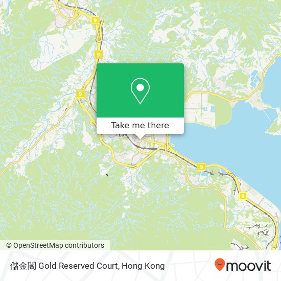 儲金閣 Gold Reserved Court map