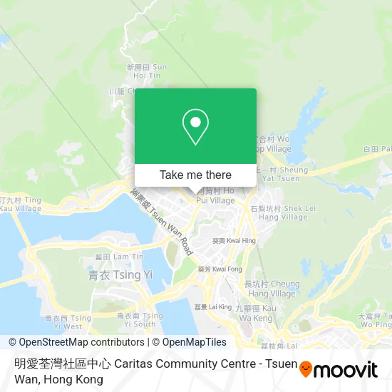 明愛荃灣社區中心 Caritas Community Centre - Tsuen Wan地圖