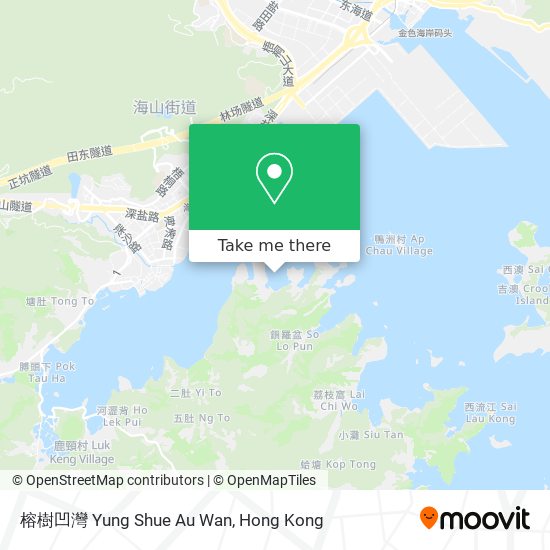 榕樹凹灣 Yung Shue Au Wan map