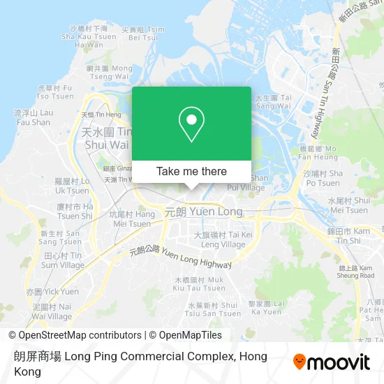 朗屏商場 Long Ping Commercial Complex地圖