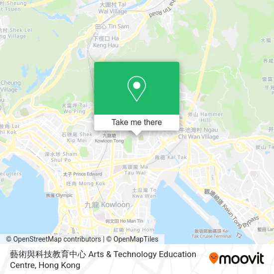 藝術與科技教育中心 Arts & Technology Education Centre地圖