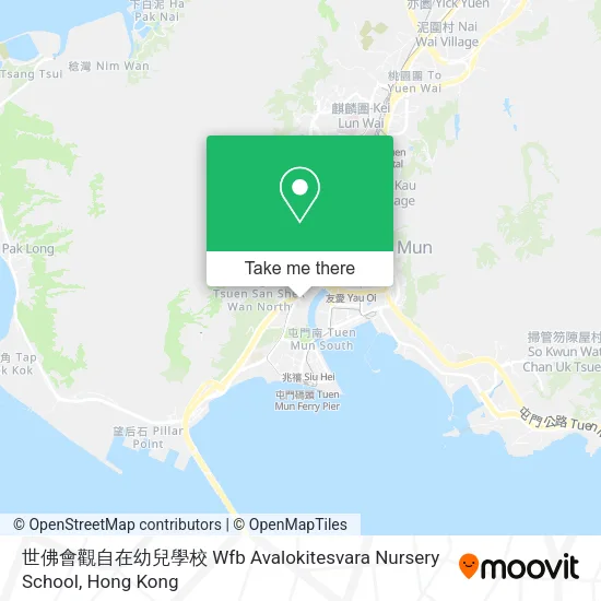 世佛會觀自在幼兒學校 Wfb Avalokitesvara Nursery School map