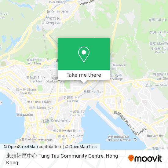東頭社區中心 Tung Tau Community Centre map