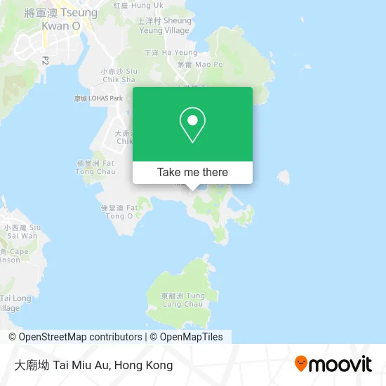 大廟坳 Tai Miu Au map