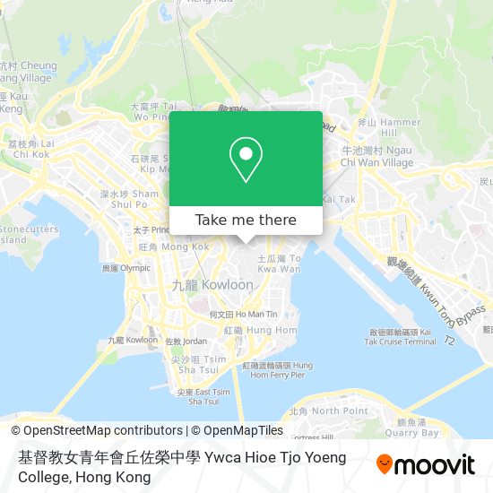 基督教女青年會丘佐榮中學 Ywca Hioe Tjo Yoeng College map