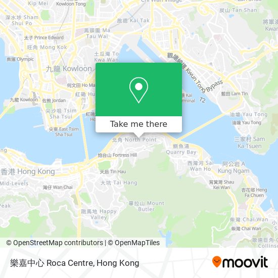 樂嘉中心 Roca Centre map