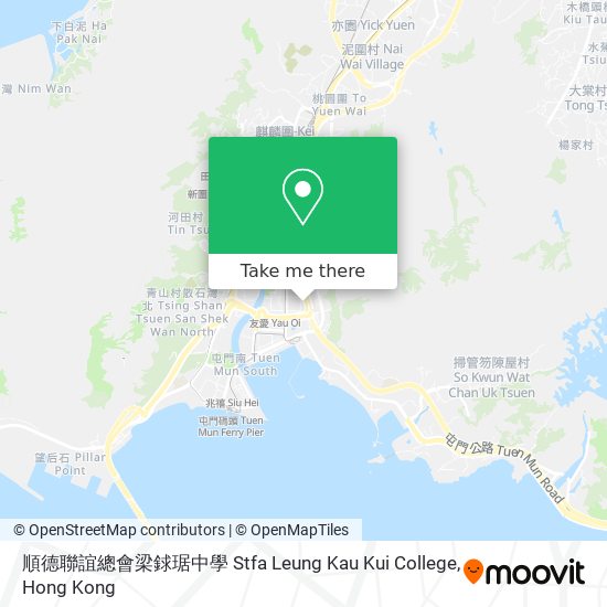 順德聯誼總會梁銶琚中學 Stfa Leung Kau Kui College map