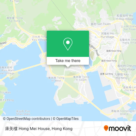 康美樓 Hong Mei House map