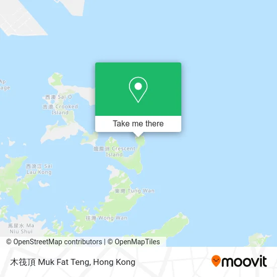 木筏頂 Muk Fat Teng map