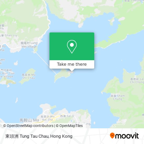 東頭洲 Tung Tau Chau map