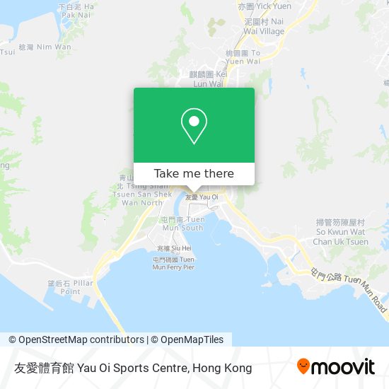 友愛體育館 Yau Oi Sports Centre map