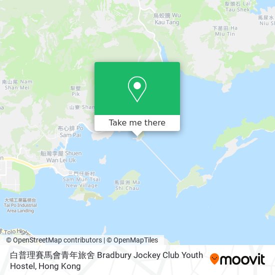 白普理賽馬會青年旅舍 Bradbury Jockey Club Youth Hostel map