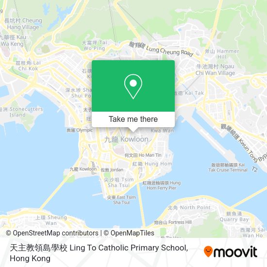 天主教領島學校 Ling To Catholic Primary School map