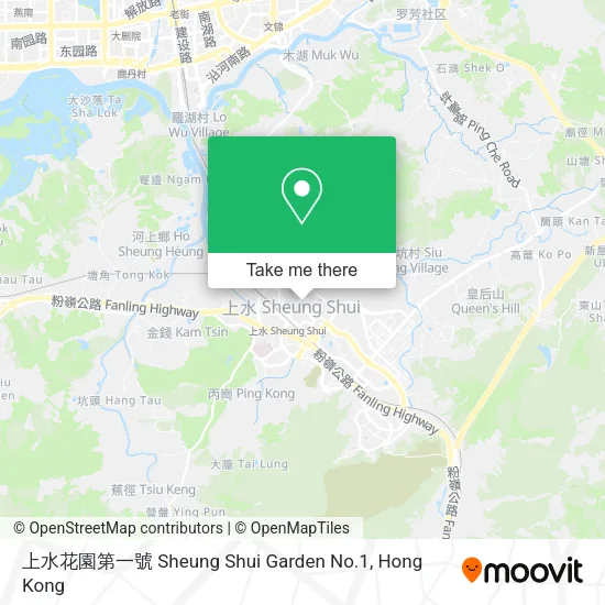 上水花園第一號 Sheung Shui Garden No.1 map