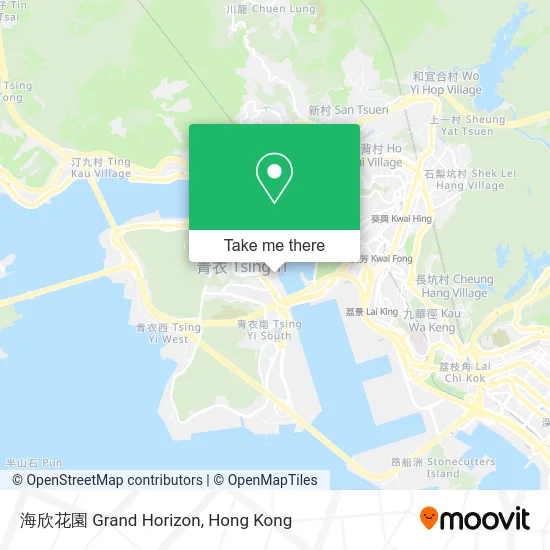 海欣花園 Grand Horizon map