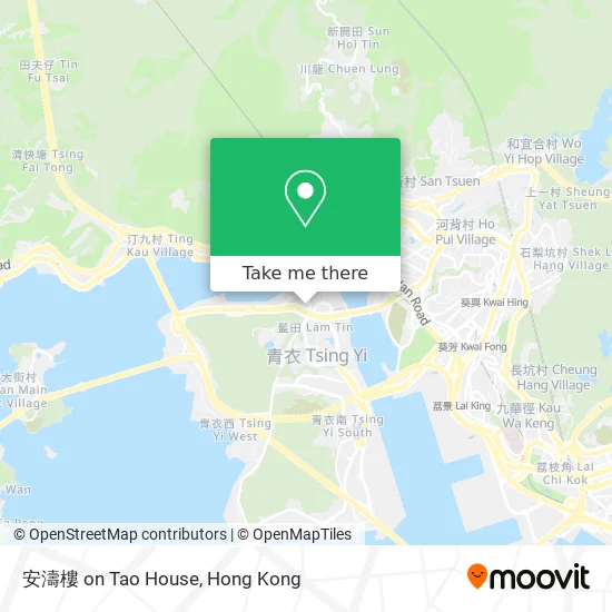 安濤樓 on Tao House map