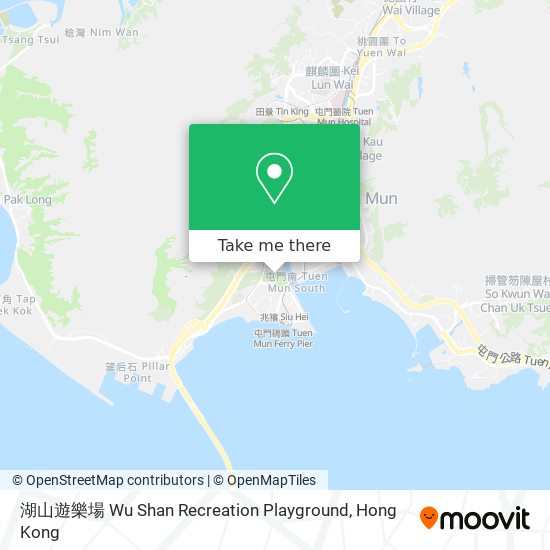 湖山遊樂場 Wu Shan Recreation Playground map