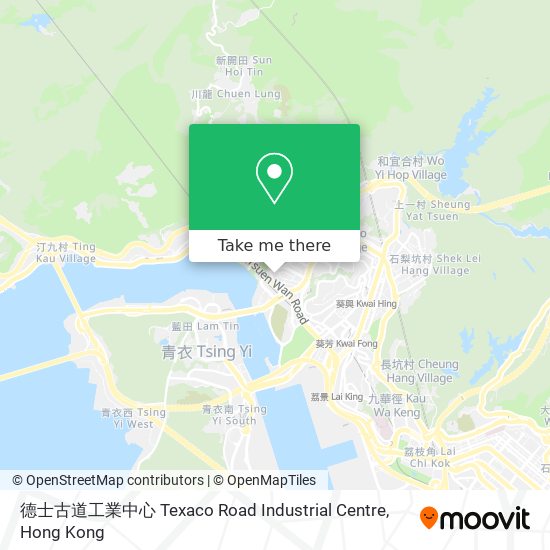 德士古道工業中心 Texaco Road Industrial Centre map