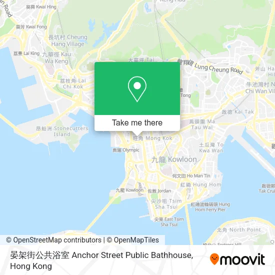 晏架街公共浴室 Anchor Street Public Bathhouse地圖