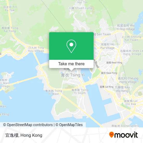 宜逸樓 map