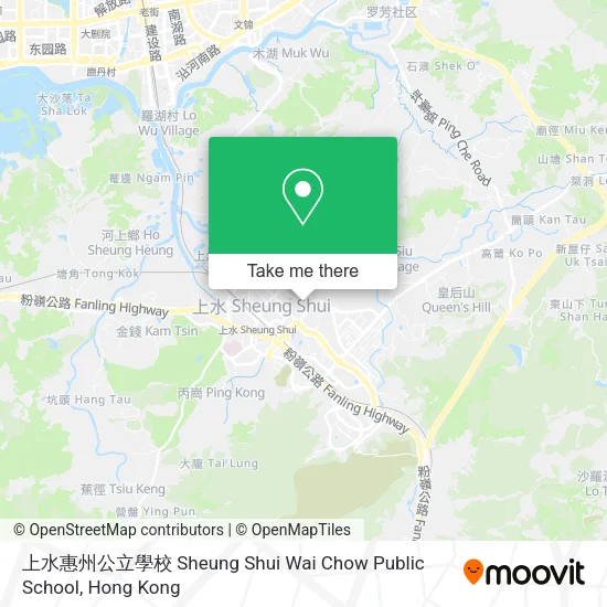上水惠州公立學校 Sheung Shui Wai Chow Public School地圖